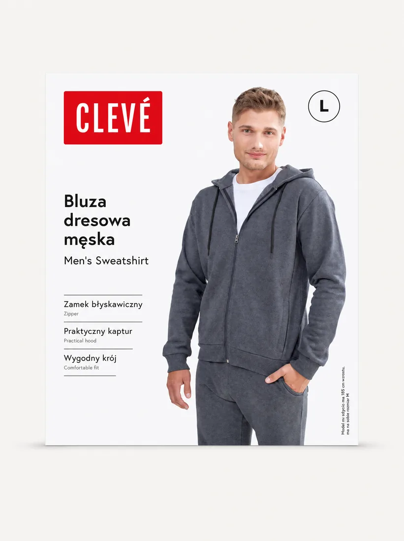 Opakowanie CLEVÉ — bluza