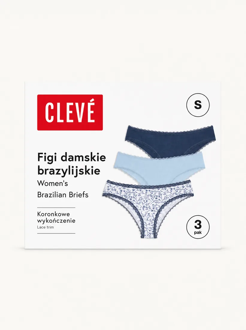 Opakowanie CLEVÉ — bielizna